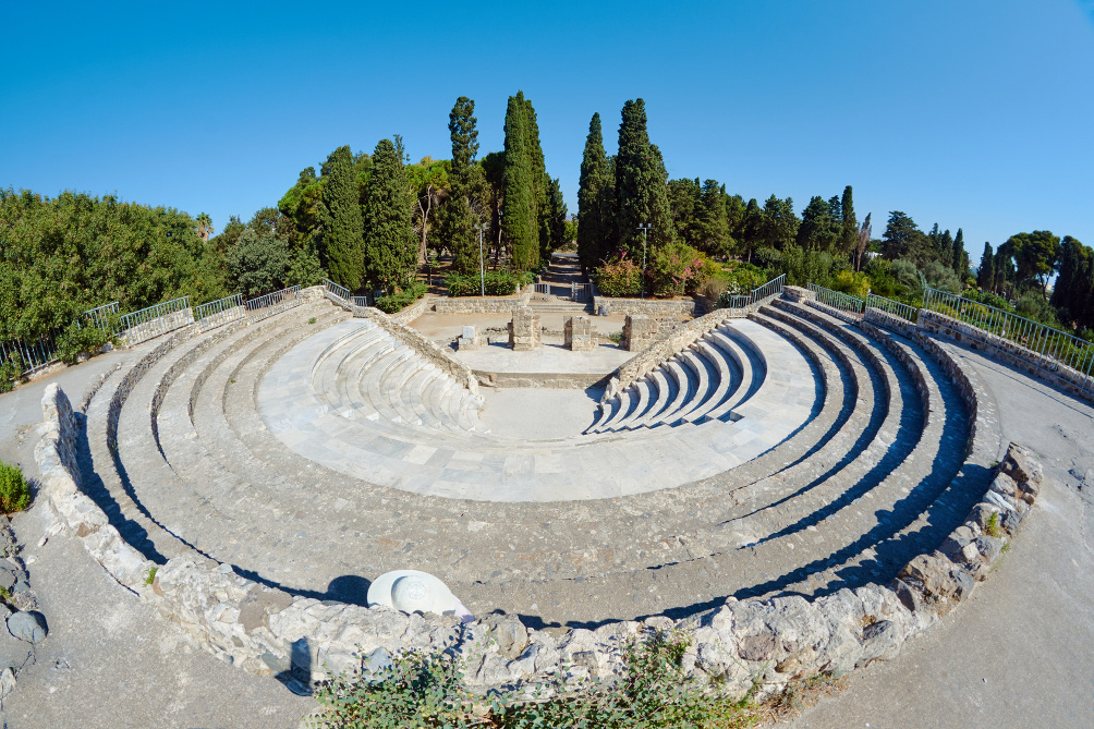 Amphitheater Odeon in Kos-Stadt